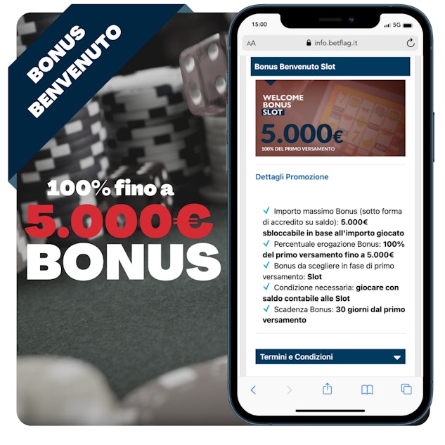 BONUS BENVENUTO Betflag