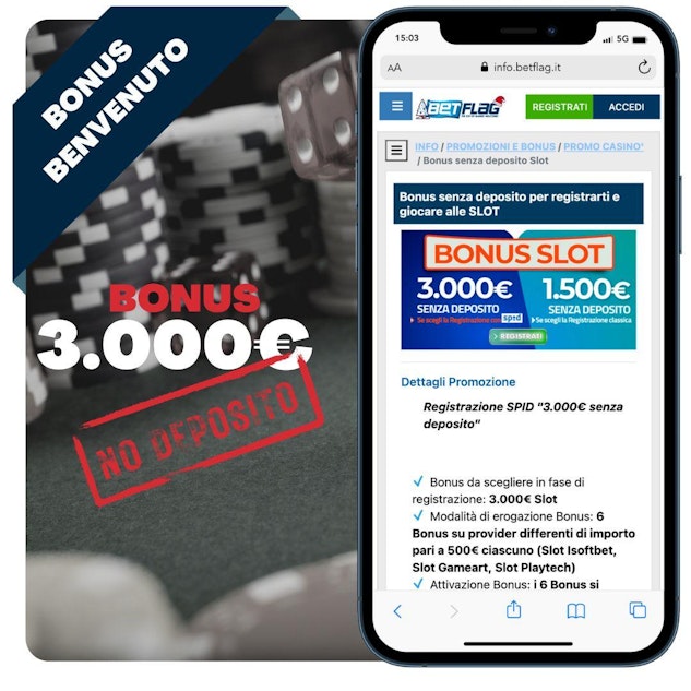 BONUS BENVENUTO Betflag