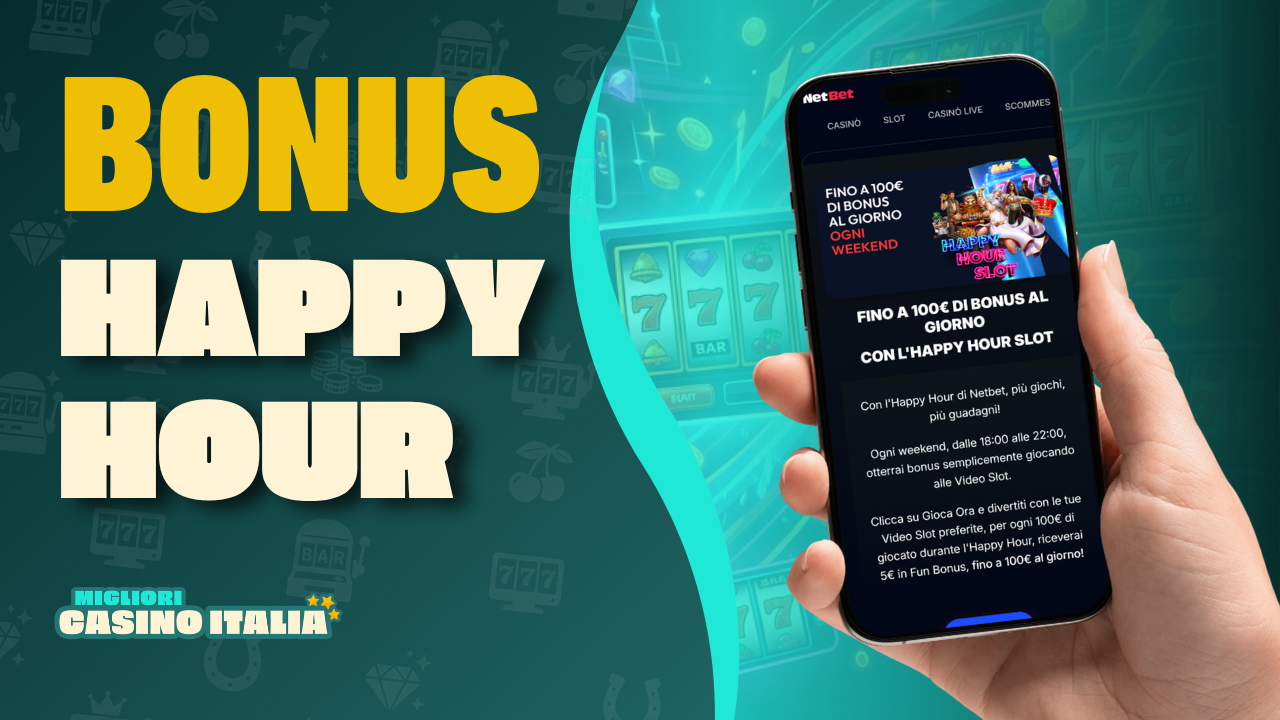 HAPPY HOUR SLOT BONUS NETBET