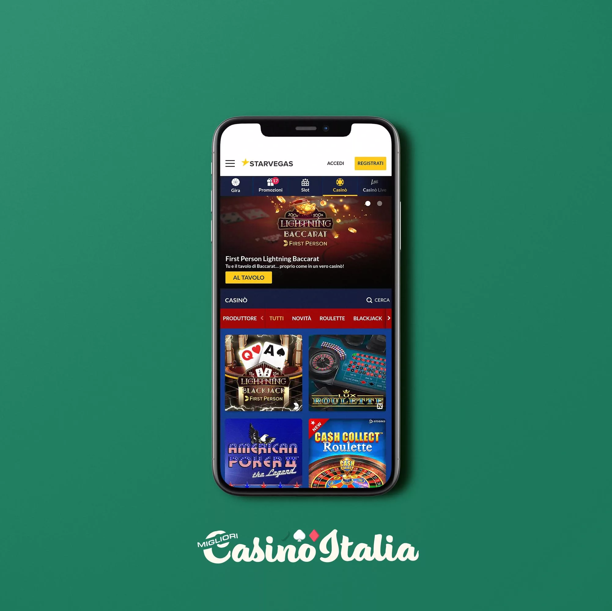 App StarVegas Casino