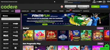 Codere interfaccia
