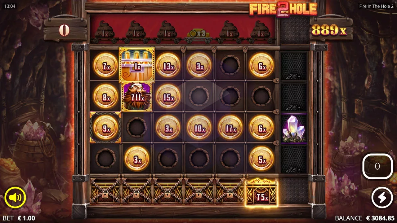 Fire in the Hole 2 Funzione Bonus