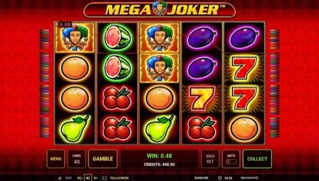 Mega joker slot