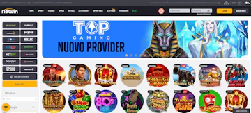 Netwin casino interfaccia