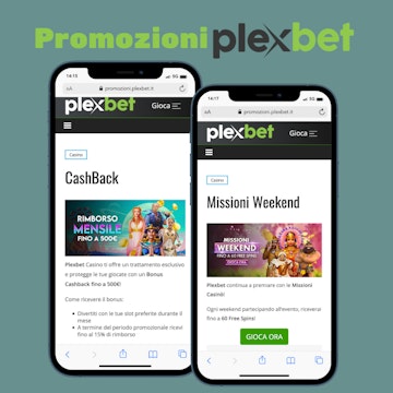 Promozioni Plexbet 1