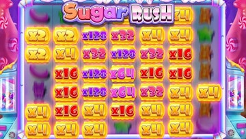 Sugar rush funzione bonus