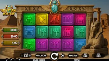 The egyptian mystery gameplay