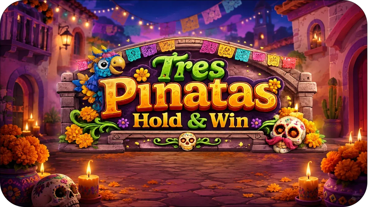 Tres Pinatas Hold & Win