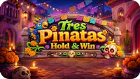 Tres Pinatas Hold & Win